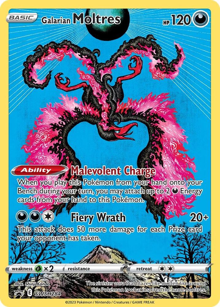 Galarian Moltres - Sword & Shield Promo