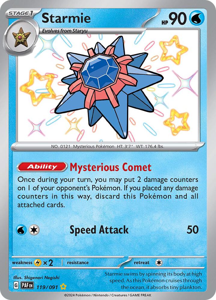 Starmie - Paldean Fates
