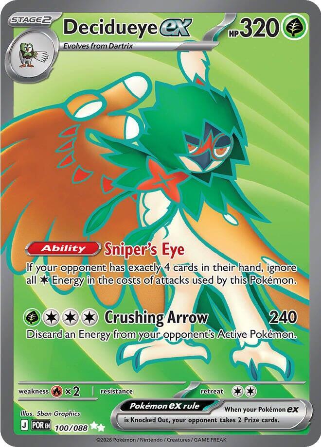 Decidueye ex - Perfect Order