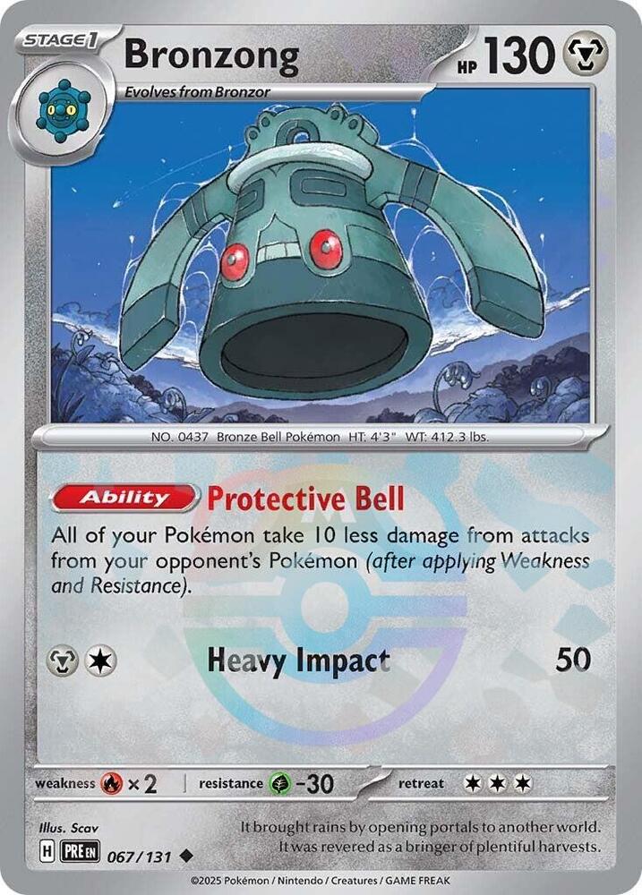 Bronzong (Master Ball) - Prismatic Evolutions