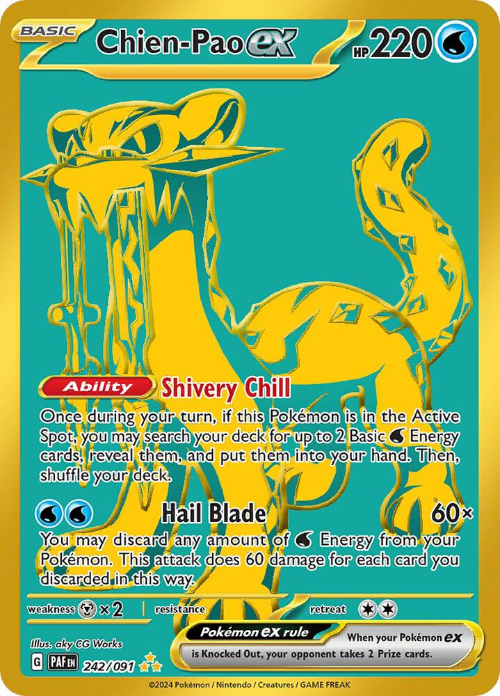 Chien-Pao ex - Paldean Fates