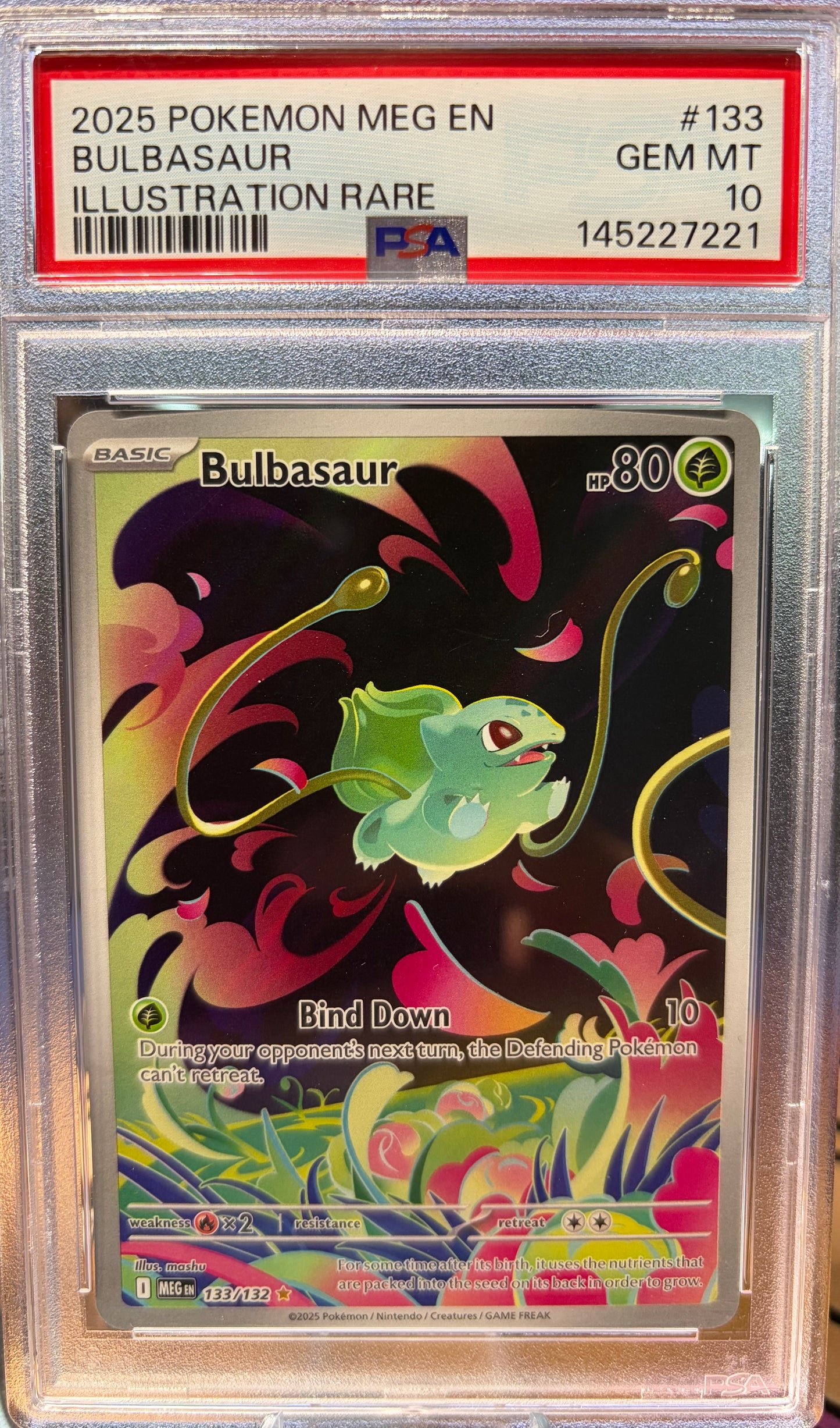 Bulbasaur - Mega Evolution PSA 10