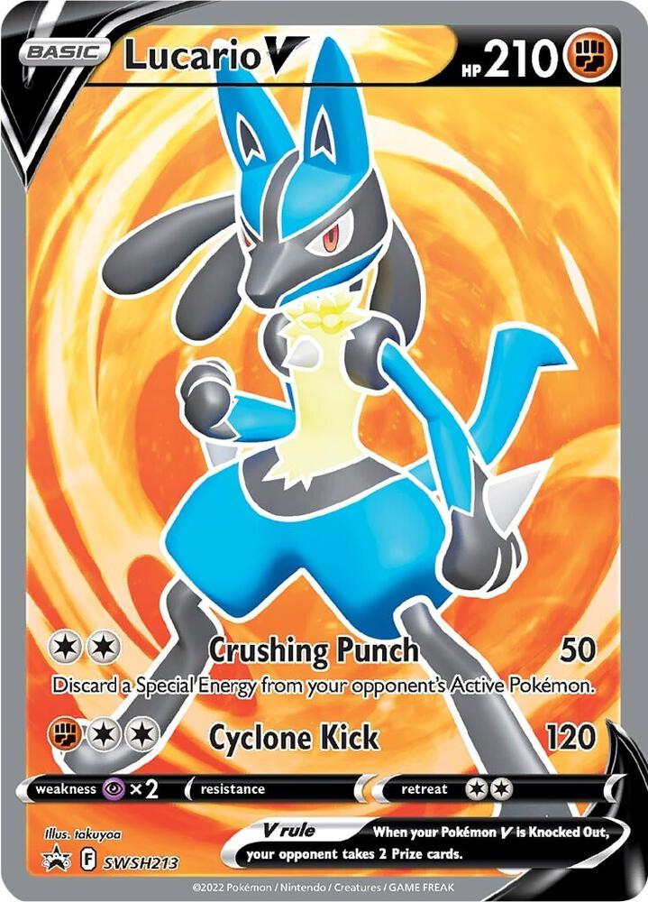 Lucario V - Sword & Shield Promo