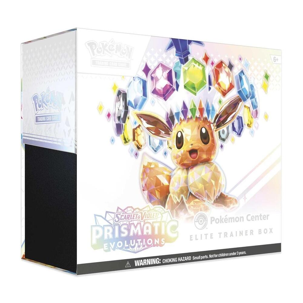 Prismatic Evolutions *Pokemon Center* Elite Trainer Box