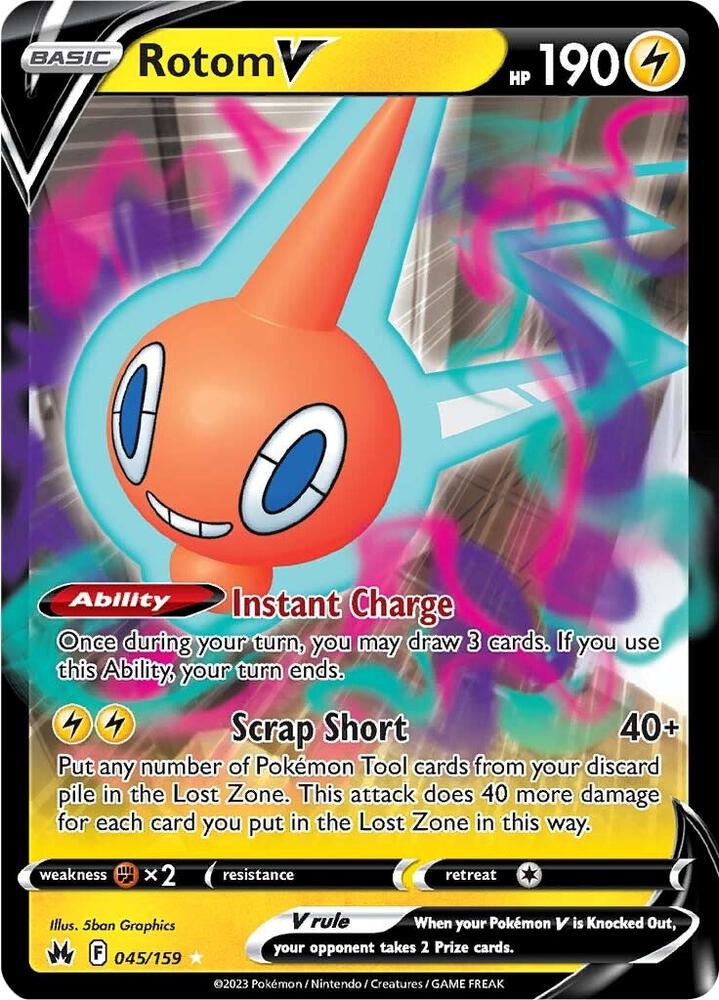 Rotom V - Crown Zenith