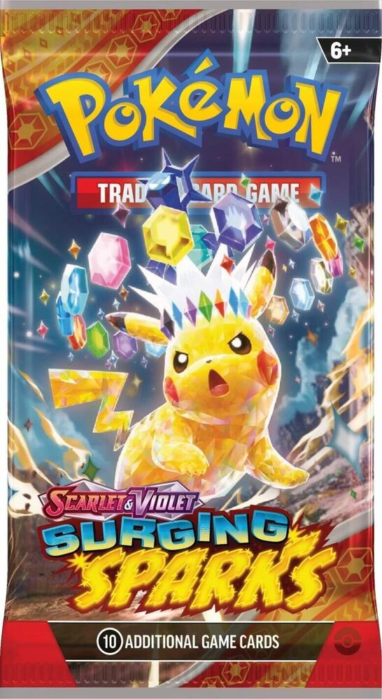 Surging Sparks Booster Pack CJ's Card Shop Surging Sparks Booster Pack CJ's Card Shop