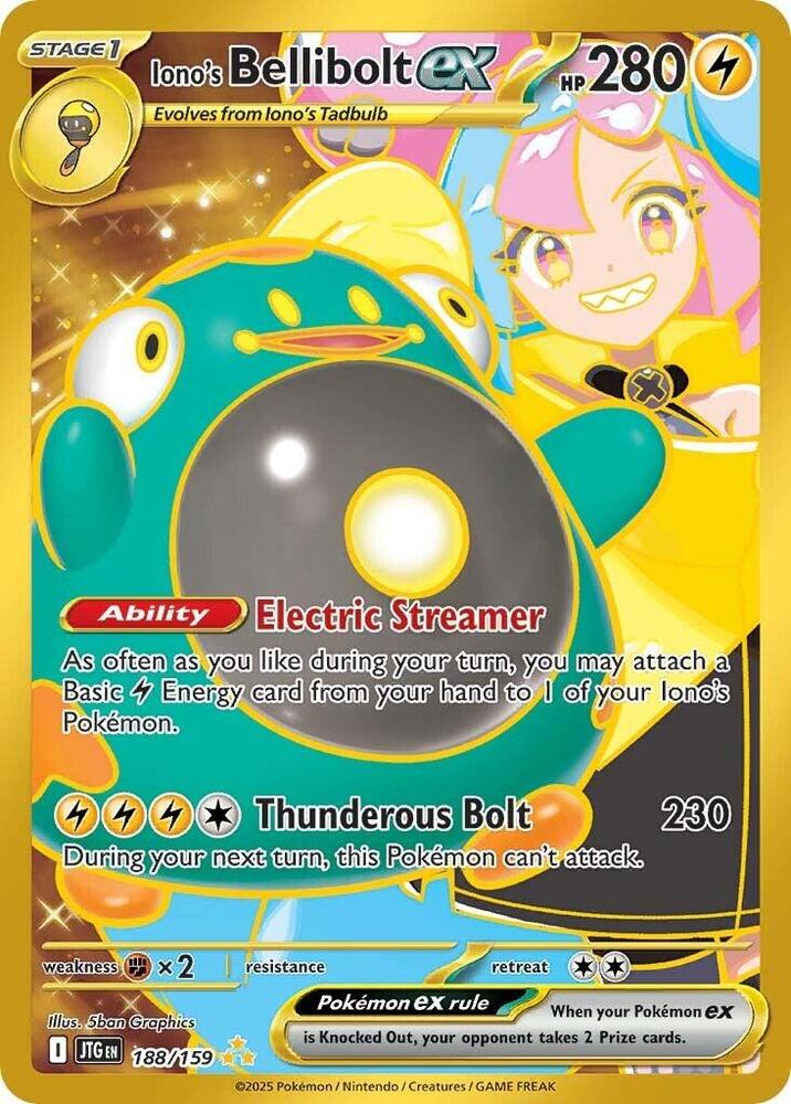 Iono's Bellibolt ex - Journey Together