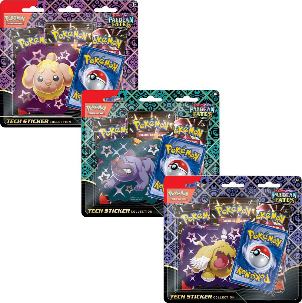 Paldean Fates Tech Sticker Collection (One Random)