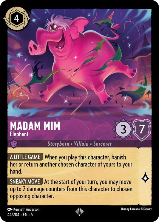 Madam Mim - Elephant - Shimmering Skies (5) Cold Foil
