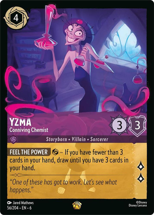 Yzma - Conniving Chemist - Azurite Sea (6) Cold Foil