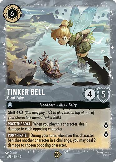 Tinker Bell - Giant Fairy - Disney Lorcana Promo Cards