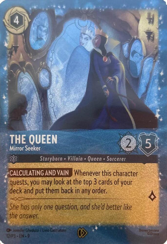 The Queen - Mirror Seeker - Disney Lorcana Promo Cards