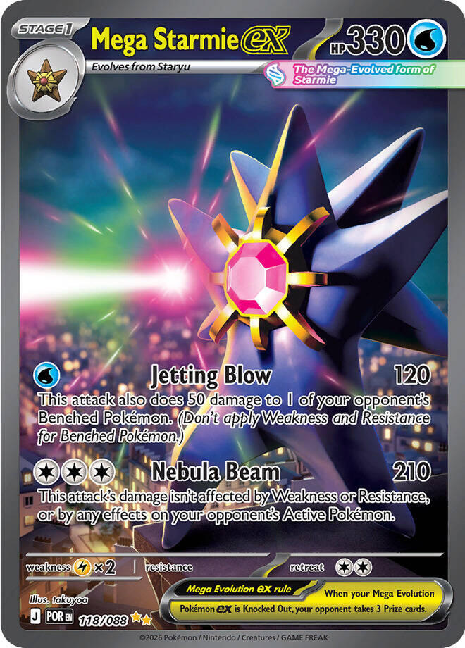 Mega Starmie ex - Perfect Order