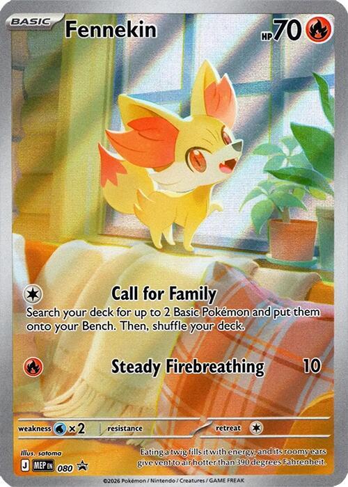 Fennekin - Mega Evolution Promo *Sealed*