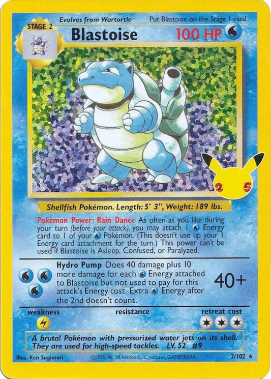 Blastoise - Celebrations