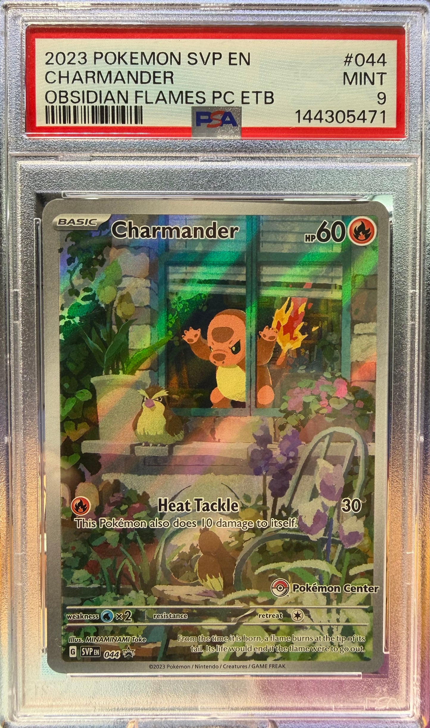 Charmander Promo *Pokemon Center Stamped* - PSA9