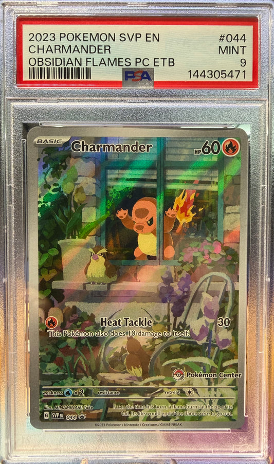 Charmander Promo *Pokemon Center Stamped* - PSA9