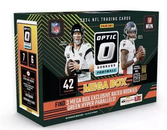 2024 NFL Donruss Optic Mega Box