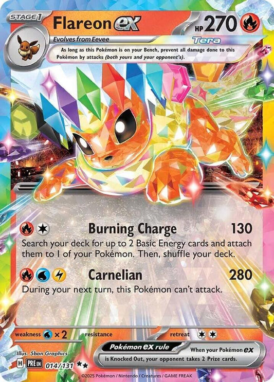 Flareon ex - Prismatic Evolutions