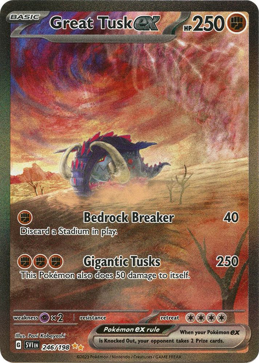 Great Tusk ex - S&V Base Set