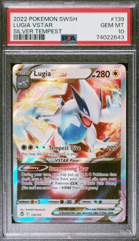 Lugia Vstar - Silver Tempest - PSA 10