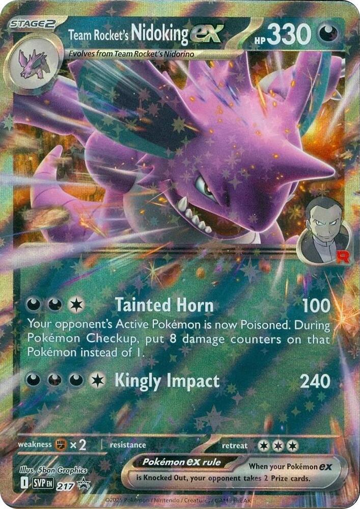 Team Rocket's Nidoking ex - Promo