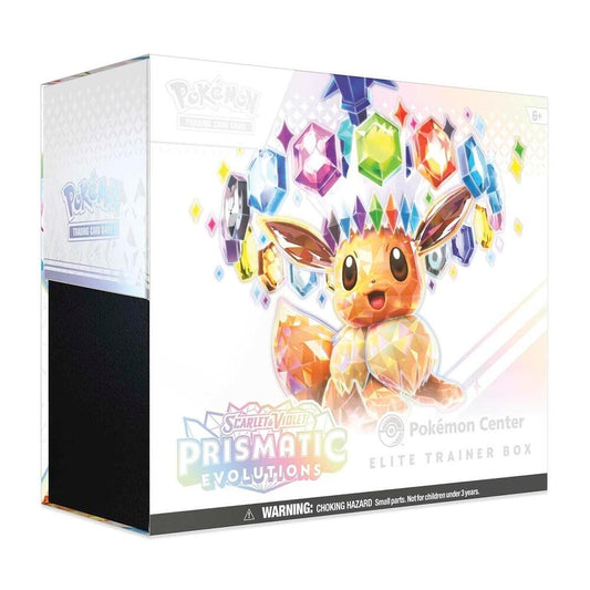 Prismatic Evolutions *Pokemon Center* Elite Trainer Box