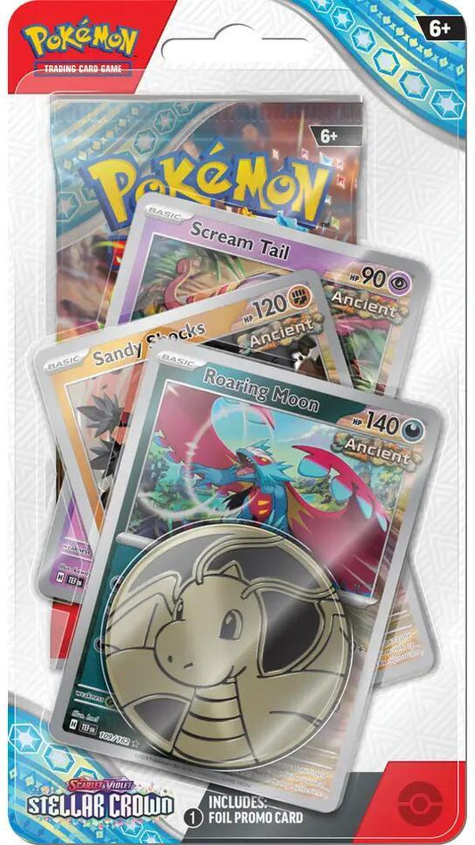 Stellar Crown Premium Checklane Blister [Roaring Moon] OR [Iron Thorns]