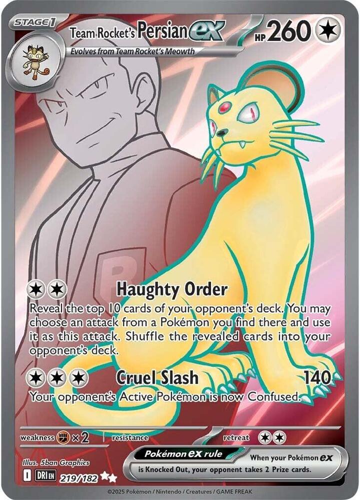 Team Rocket's Persian ex - Destined Rivals