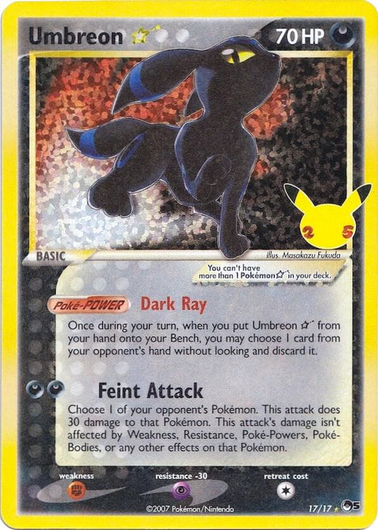 Umbreon Star - Celebrations: Classic Collection (MP)