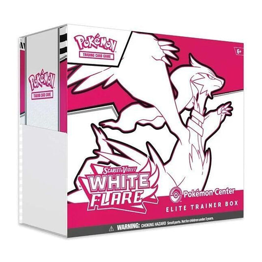 White Flare *Pokemon Center* Elite Trainer Box