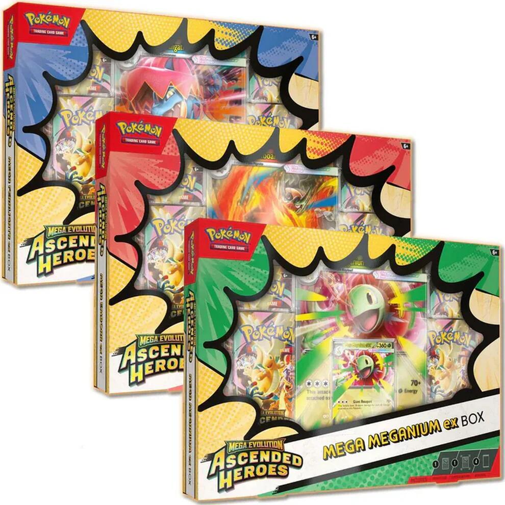 Ascended Heroes Mega ex Box (Random Selection)