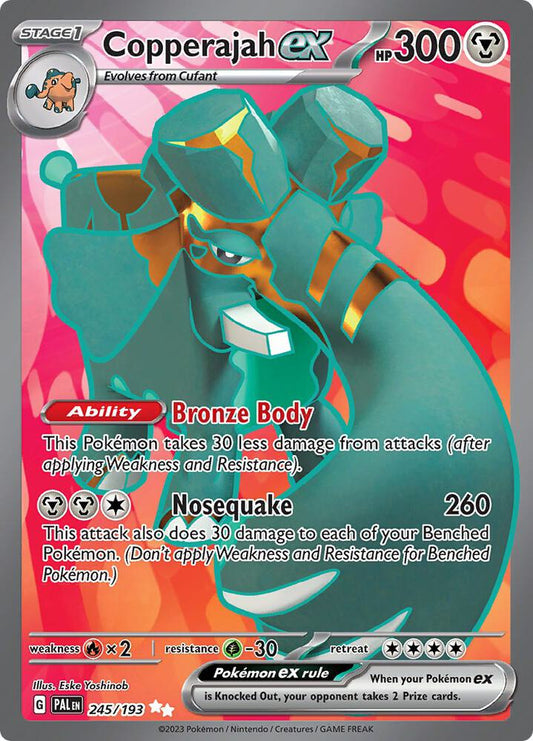 Copperajah ex - Paldea Evolved
